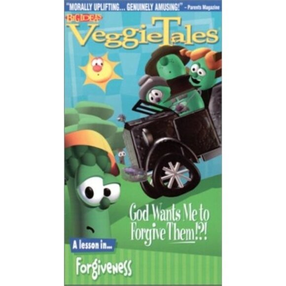 Big Idea DVD Veggie Tales God Wants Me to Forgive Them A Lesson in Forgiveness - Picture 1 of 5